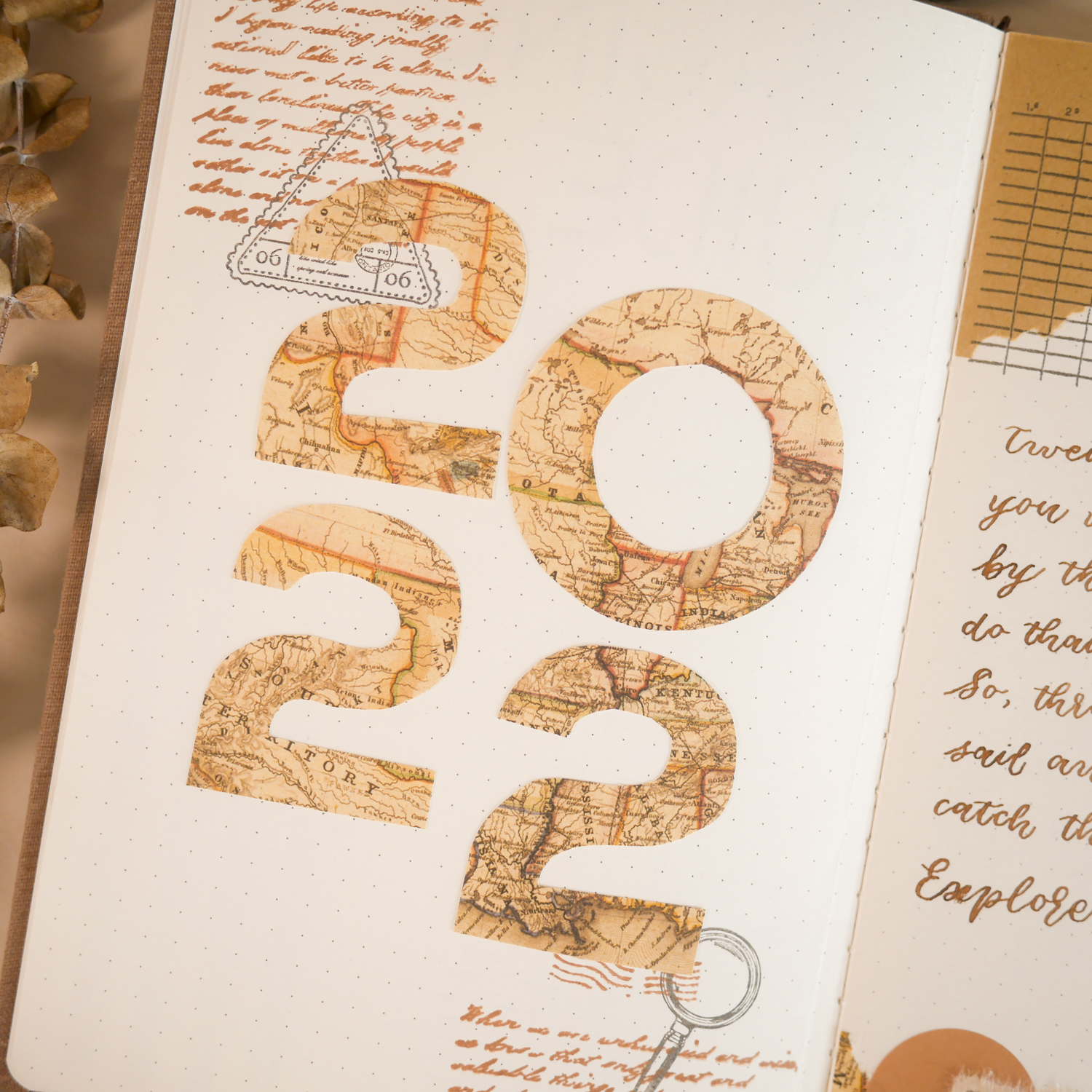 2022 Bullet Journal Setup Vintage Explore Collage Style HAY Studio 2022 Bullet Journal Setup Vintage Explore Collage Style HAY Studio