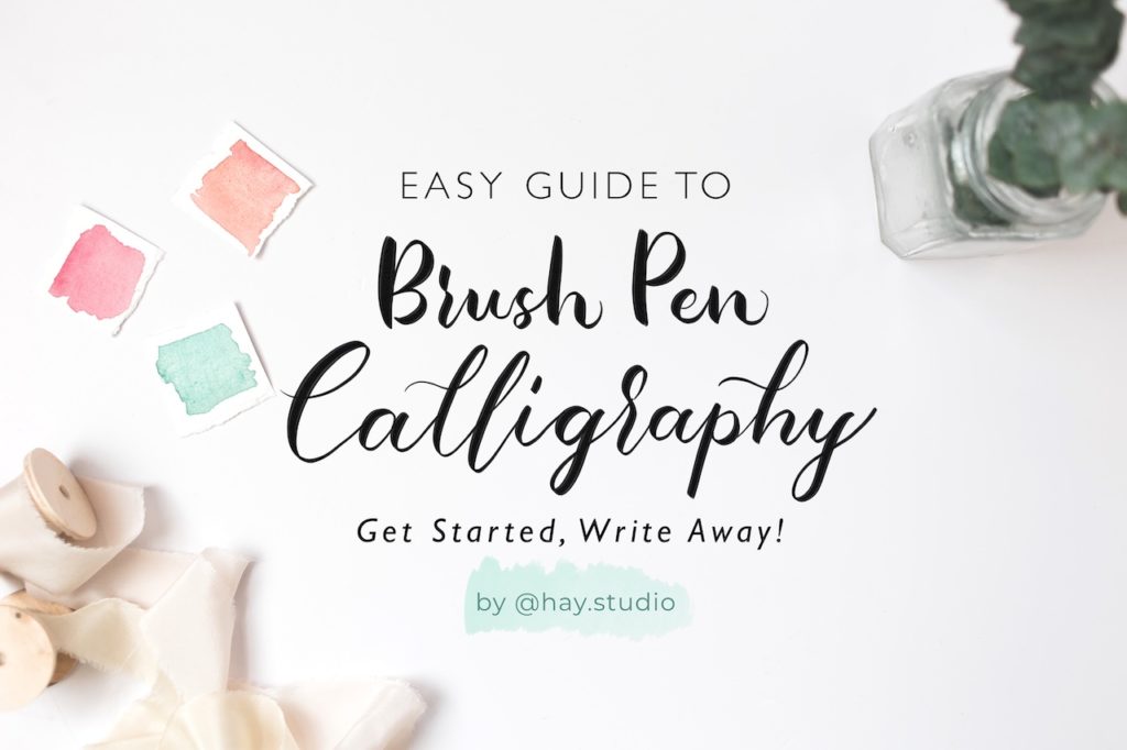 Free Course Brush Pen Modern Calligraphy Tutorial Class