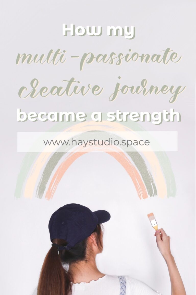 Make a multi-passionate a strength - creative content creator