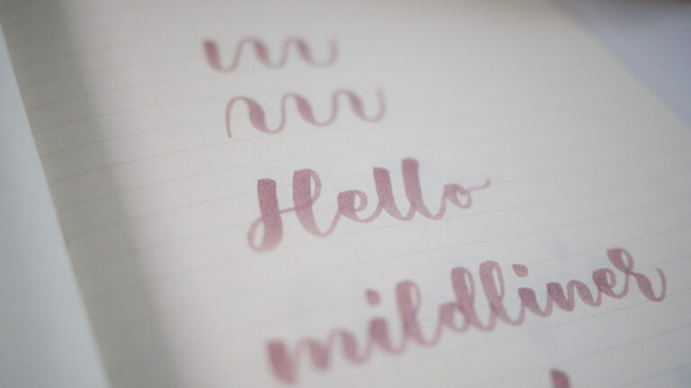 zebra mildliner brush pens beginner calligraphy lettering