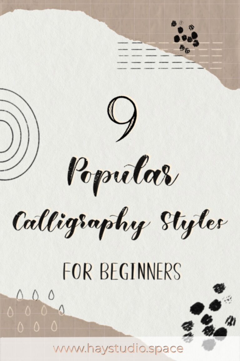 9 Popular Calligraphy Styles for Beginners