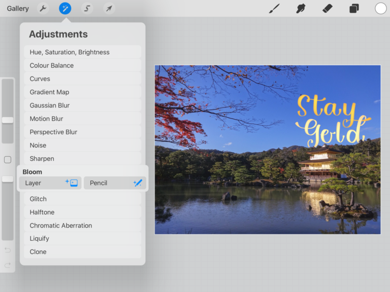 Procreate 5X feature - Bloom