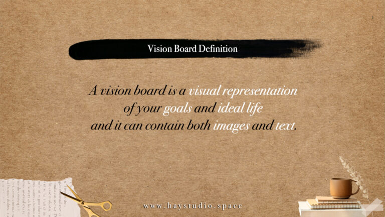 Vision Board Tutorial - Definition