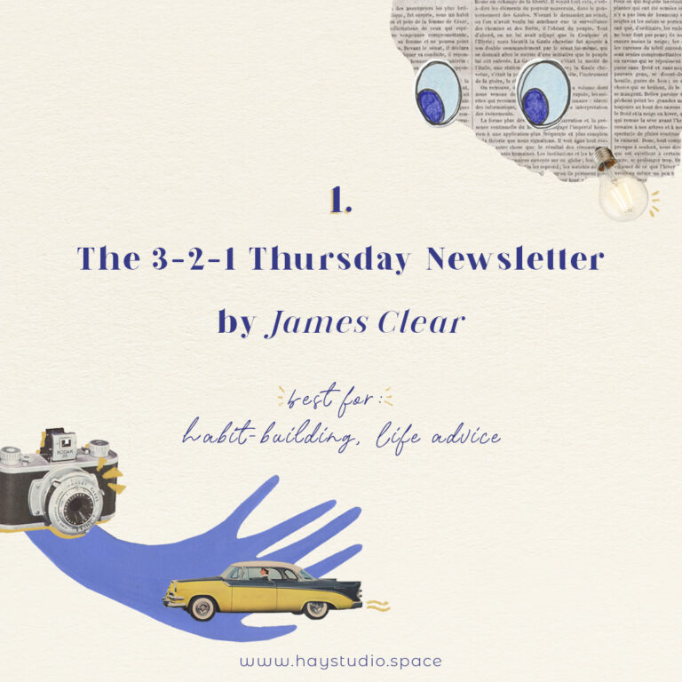 Free Inspiring Newsletters: #1 - James Clear