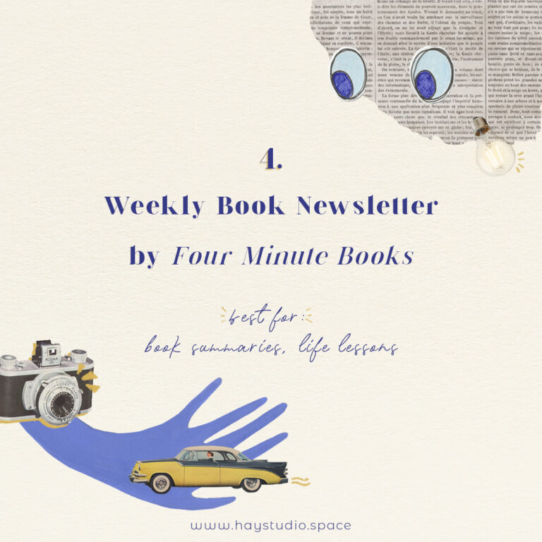 Free Inspiring Newsletters: #4 - Four Minute Books