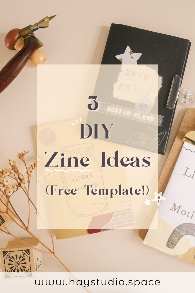 3 DIY Zine Ideas You Can Try at Home (Free Template)