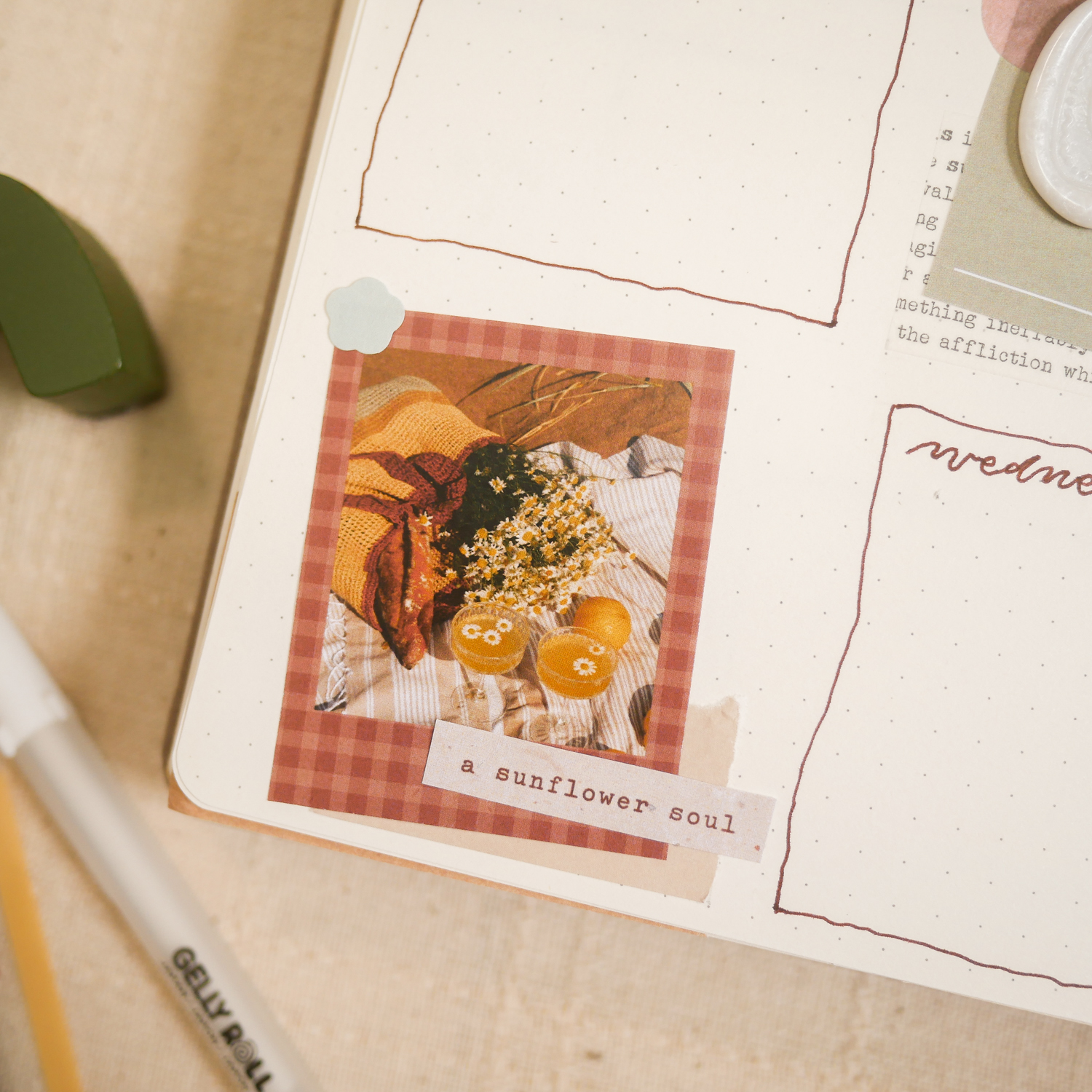 April Bullet Journal Setup - Vintage Spring Theme (Free Printable!) ⋆ ...