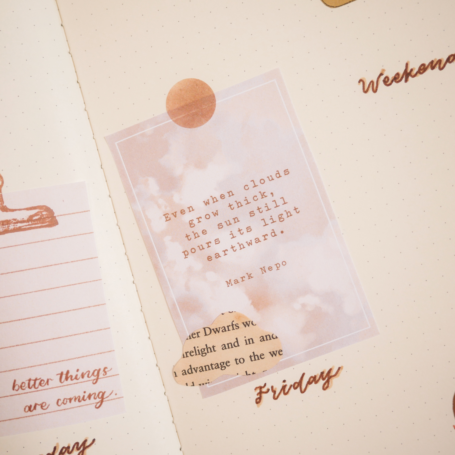 September Bullet Journal Setup - Clouds Theme (Free Printable!) ⋆ HAY studio