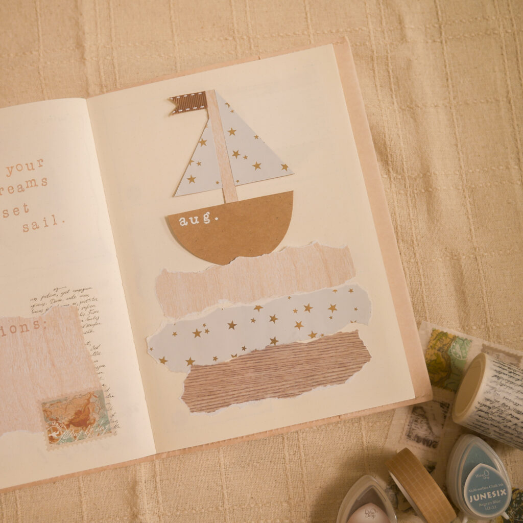 August Bujo Setup Nautical Theme Free Printable HAY Studio