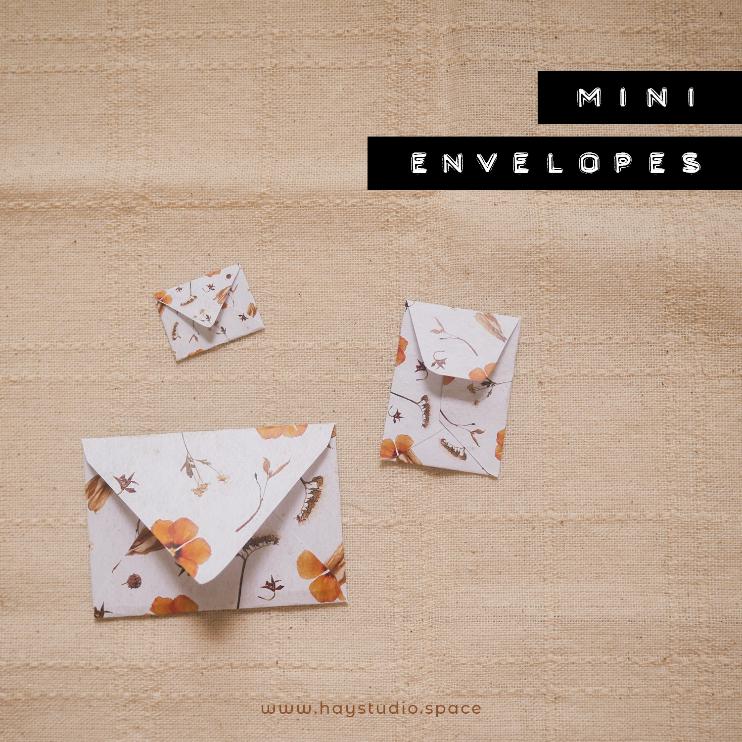 DIY Ephemera Idea #3 - Mini Envelopes