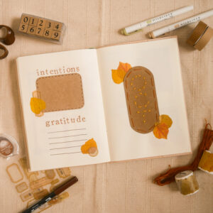 October Bujo Setup - Fall Theme (Free Printable!) ⋆ HAY studio