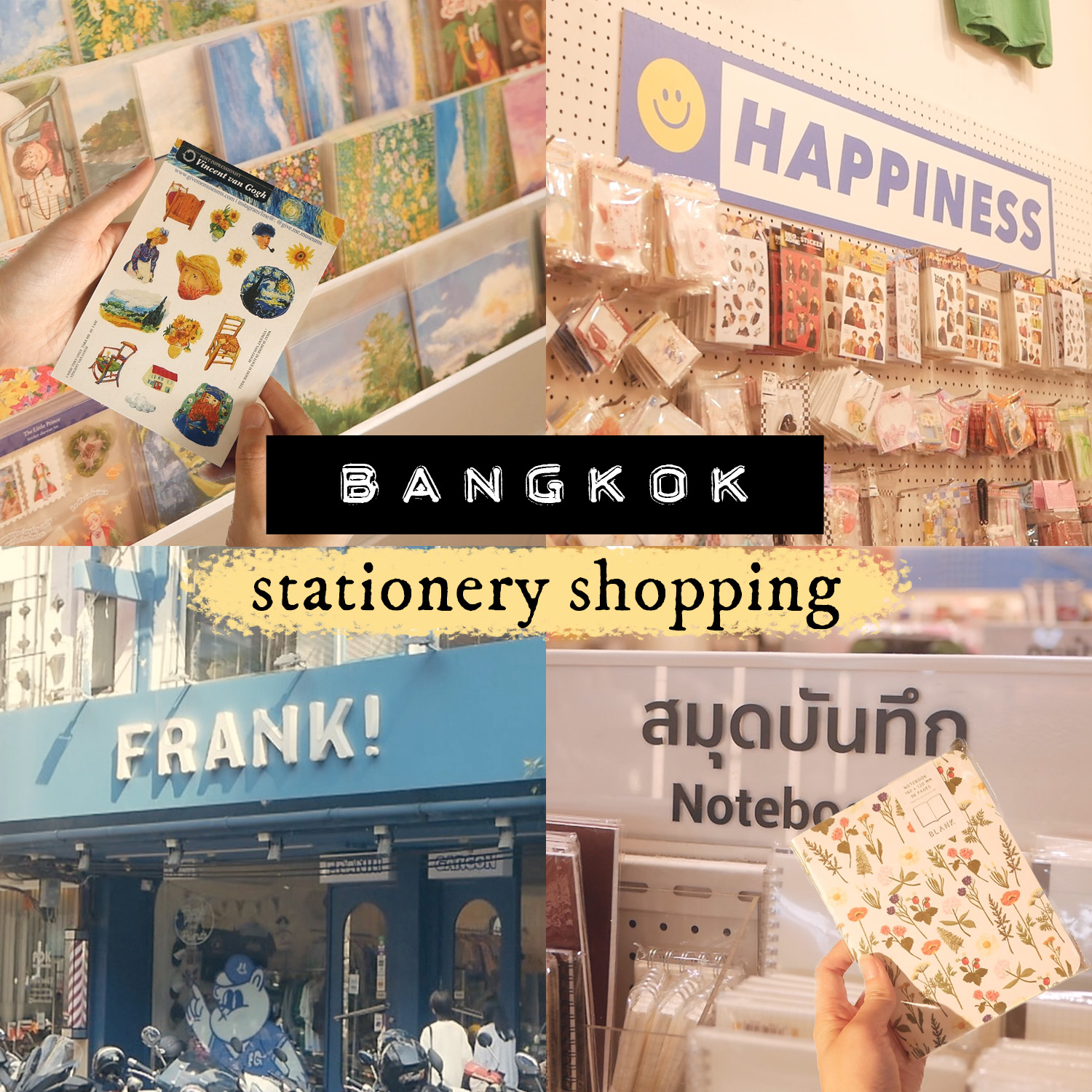 Aesthetic and Fun Bangkok Stationery Shops You Must Visit
