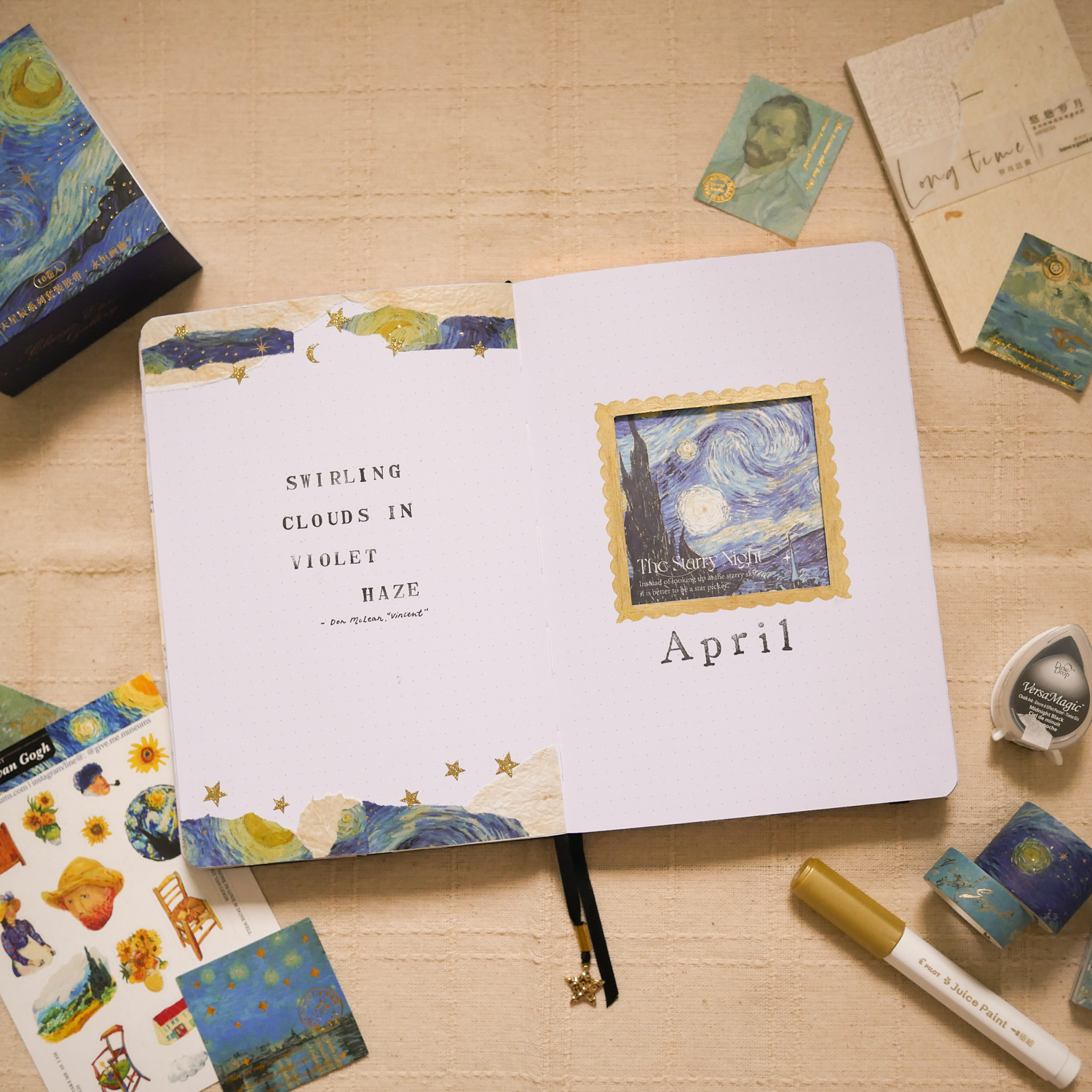 April Plan With Me: Cover Page