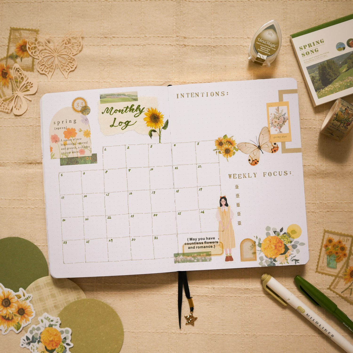 May Plan With Me: Monthly Log