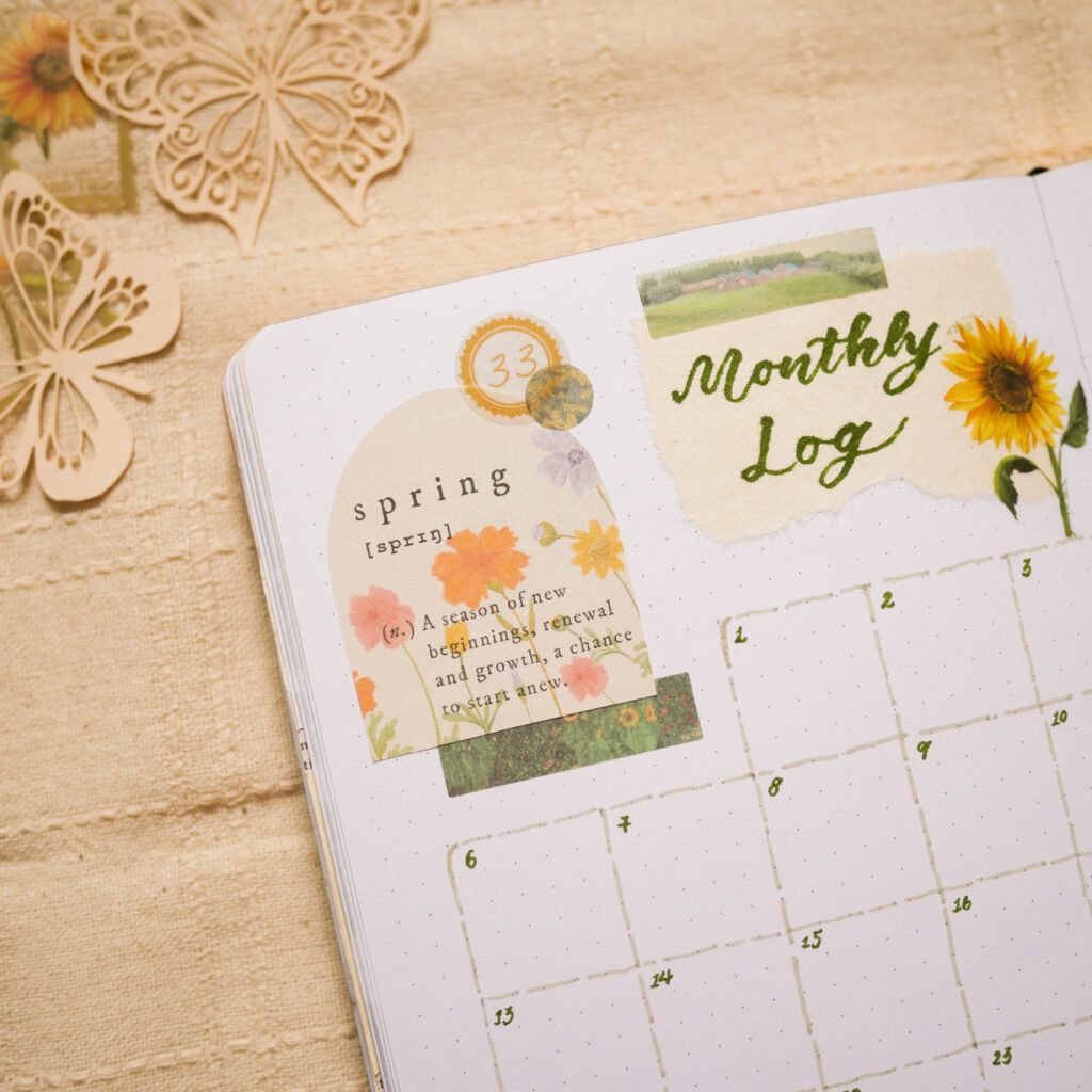 May Plan With Me: Monthly Log