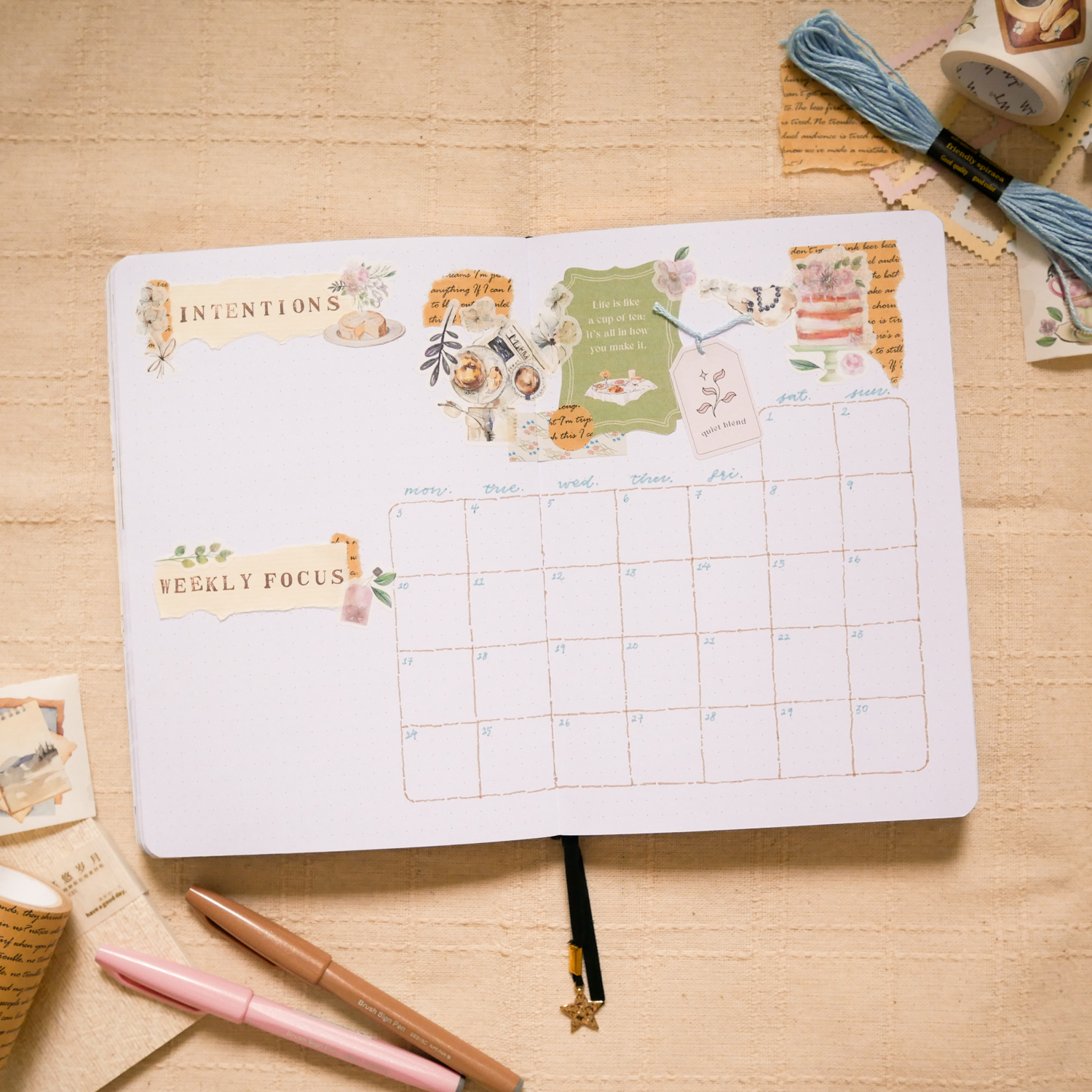 June Plan With Me: Monthly Log