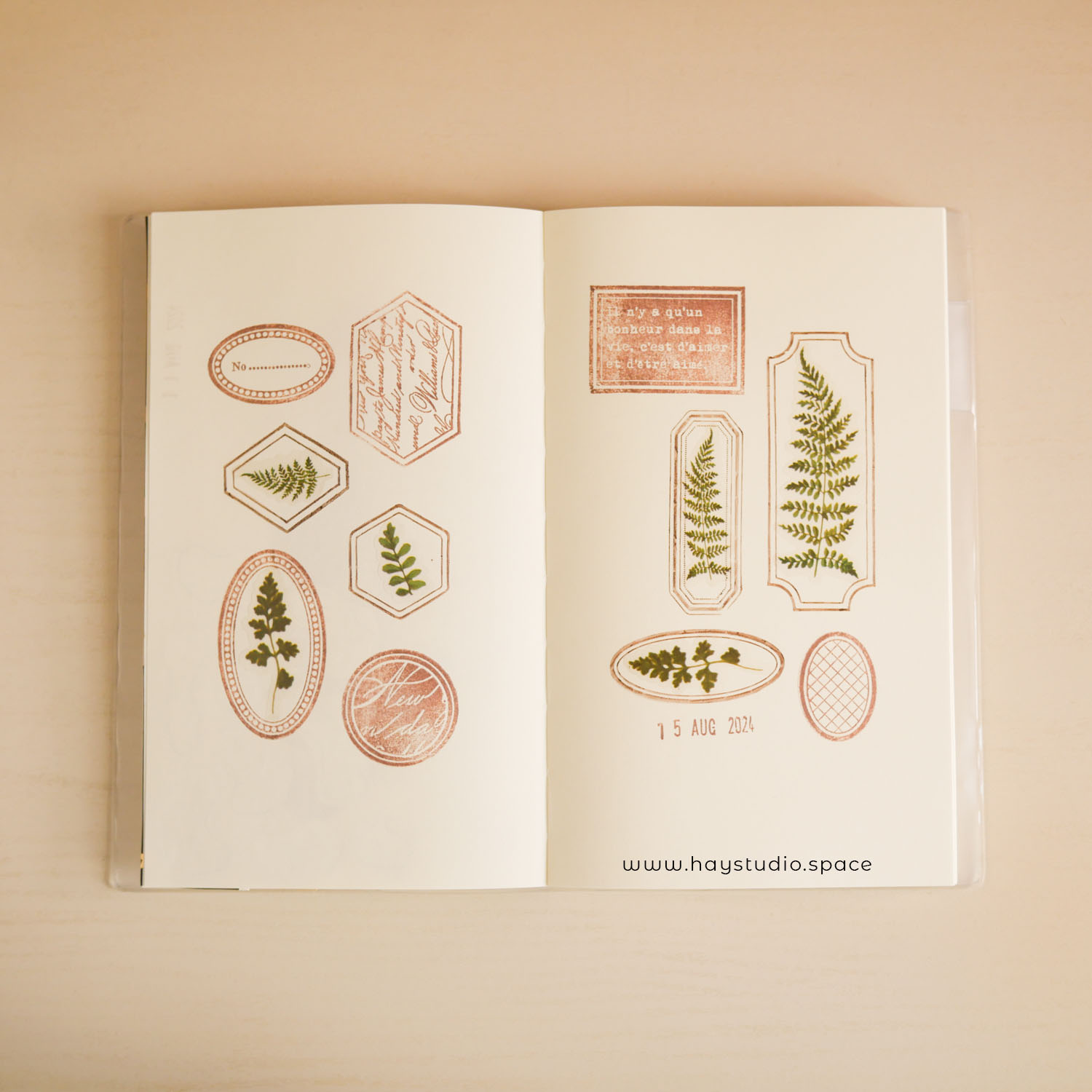 Scrapbook Journal Ideas #3 - Plant Gallery