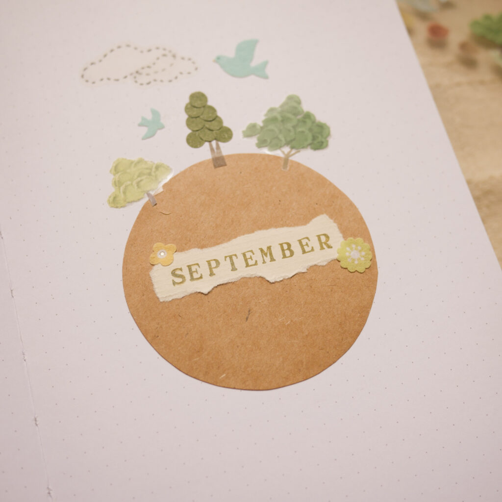 September Plan With Me – Forest Bujo Theme