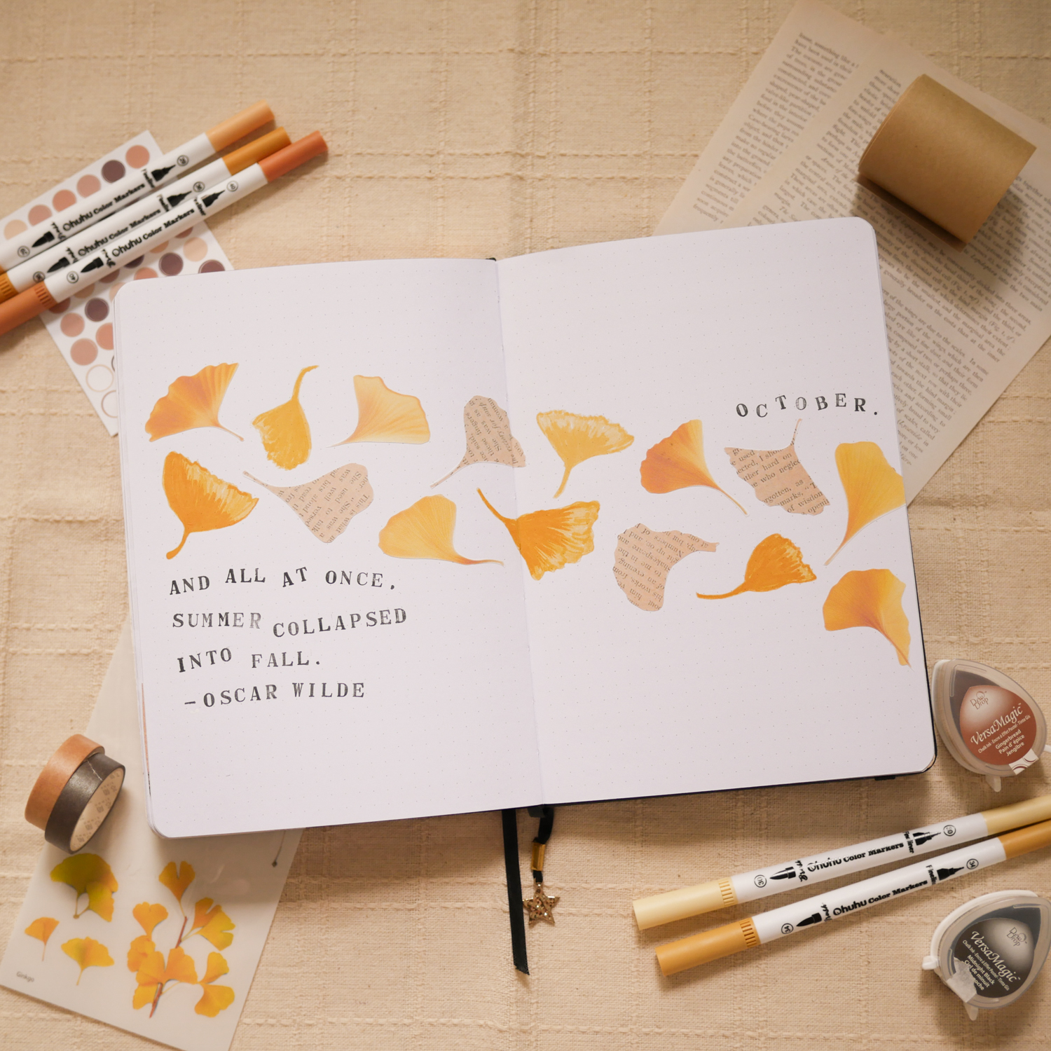 October Plan With Me: Cover Page