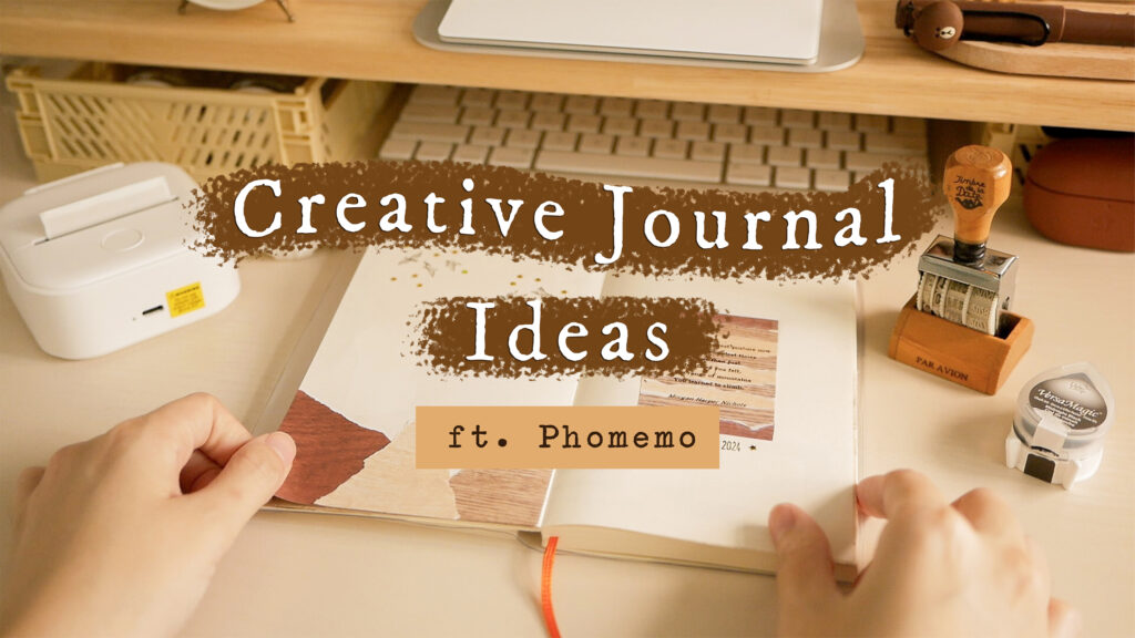 Creative Journaling Ideas (Using a Thermal Printer) ft. Phomemo