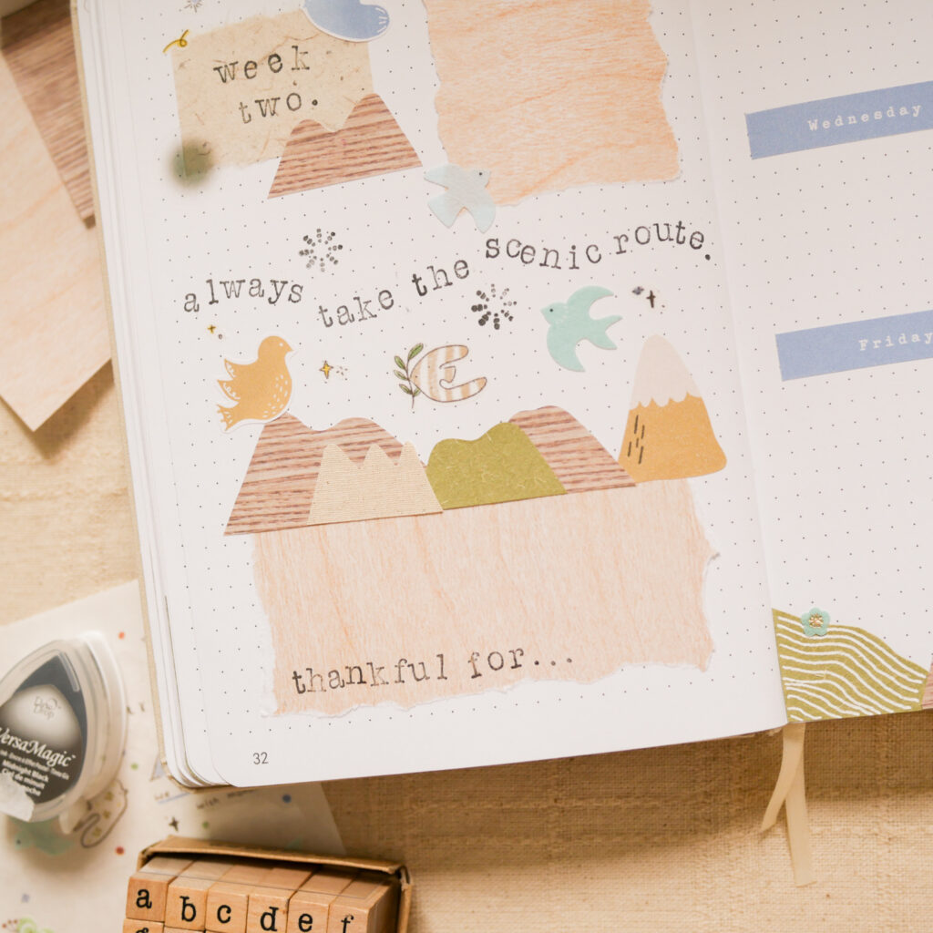 February Bujo Setup: Weekly Spread 2