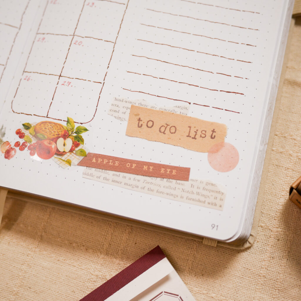 July Bujo Setup 2025: Monthly Log