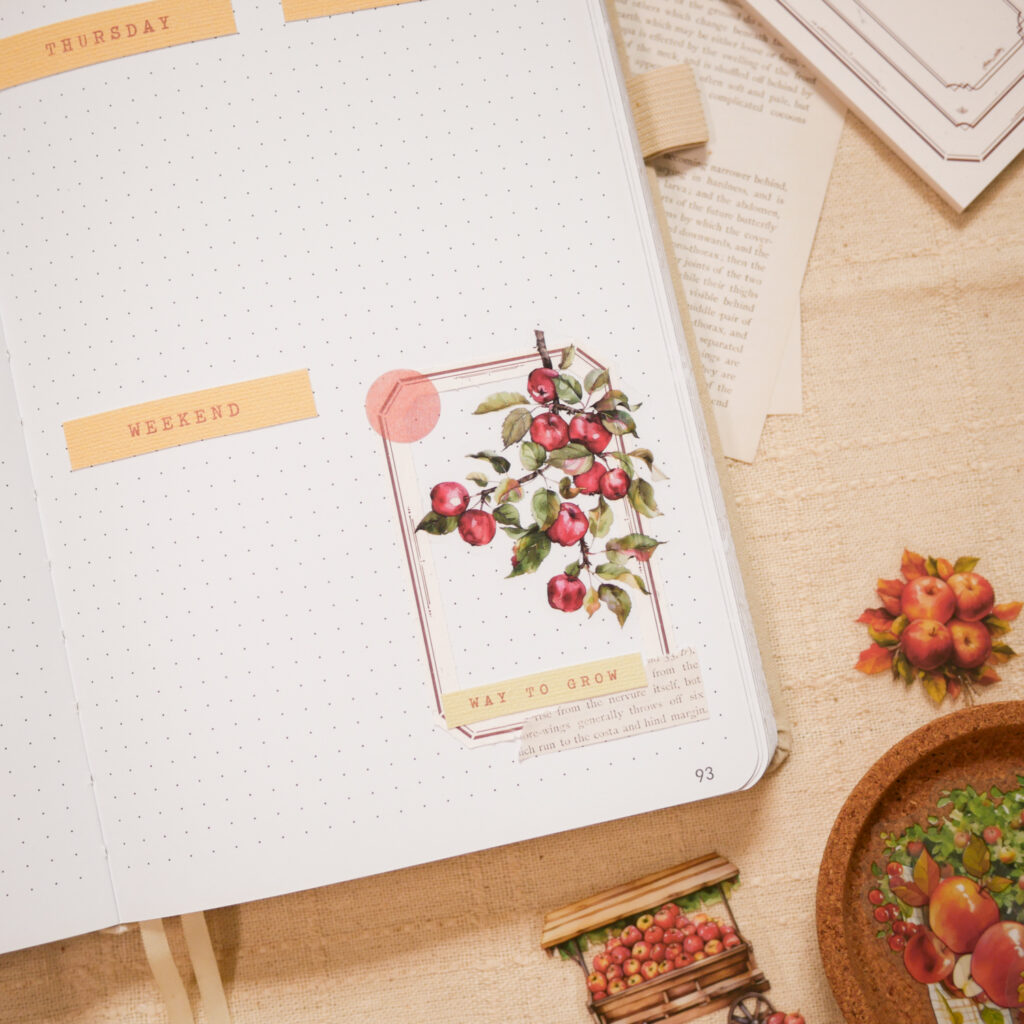 July Bujo Setup 2025: Weekly Spread 1