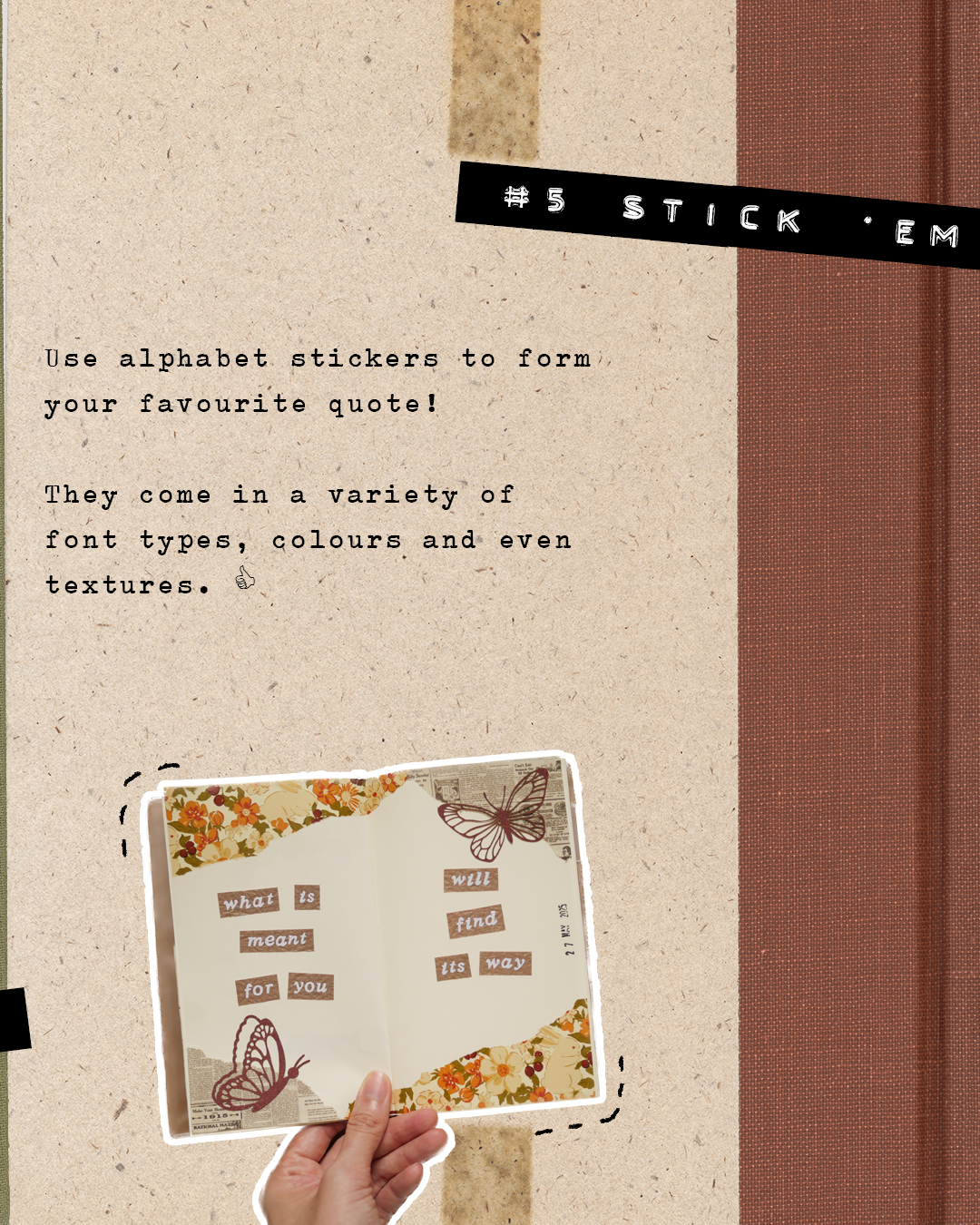 Quote Spread Idea #5: Stick 'Em