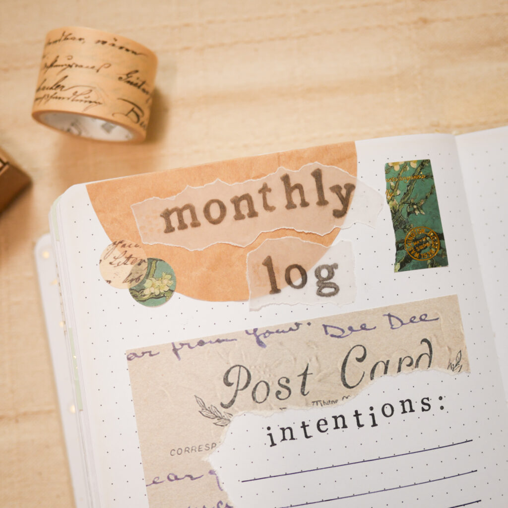 December Bujo Setup 2025: Monthly Log