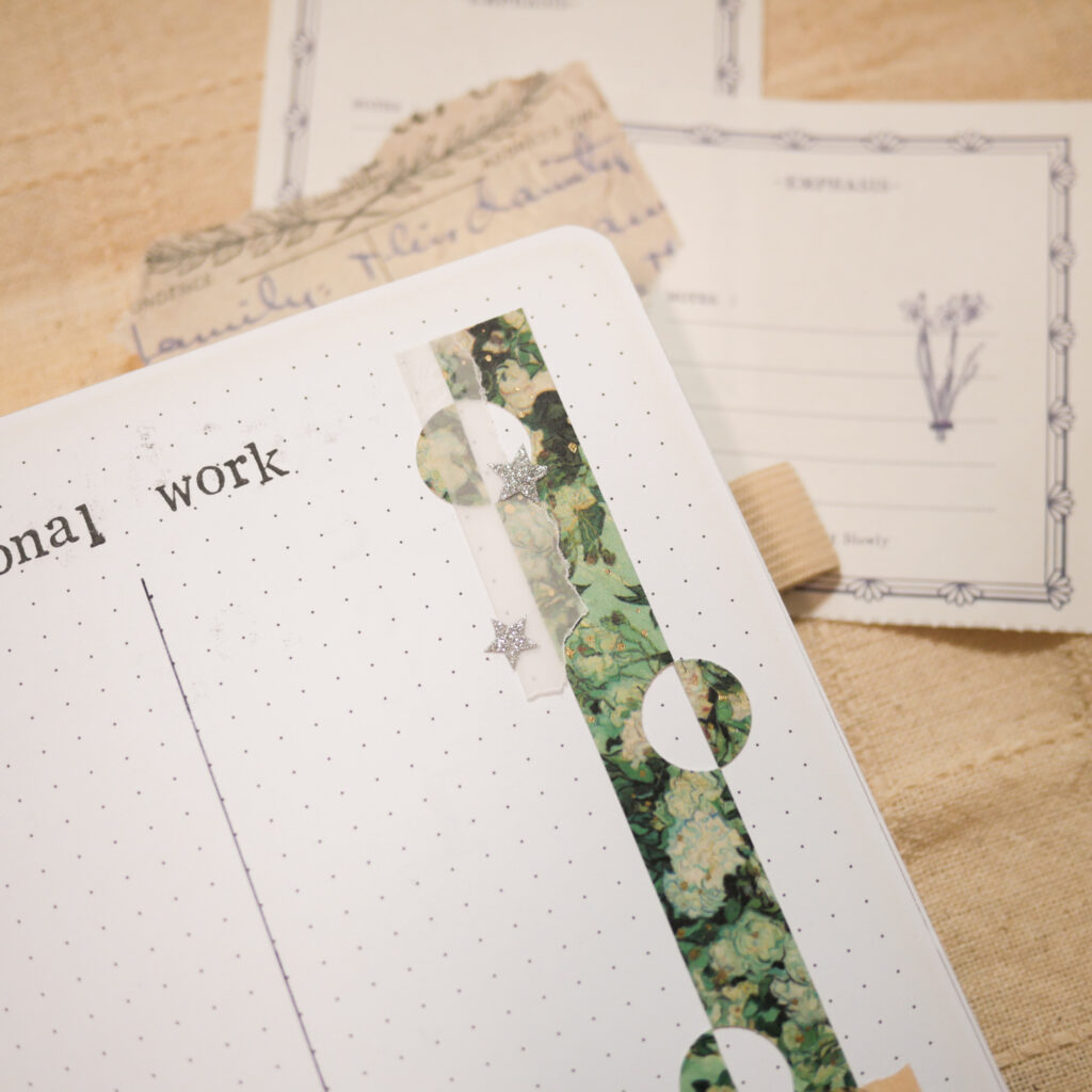 December Bujo Setup 2025: Monthly Log