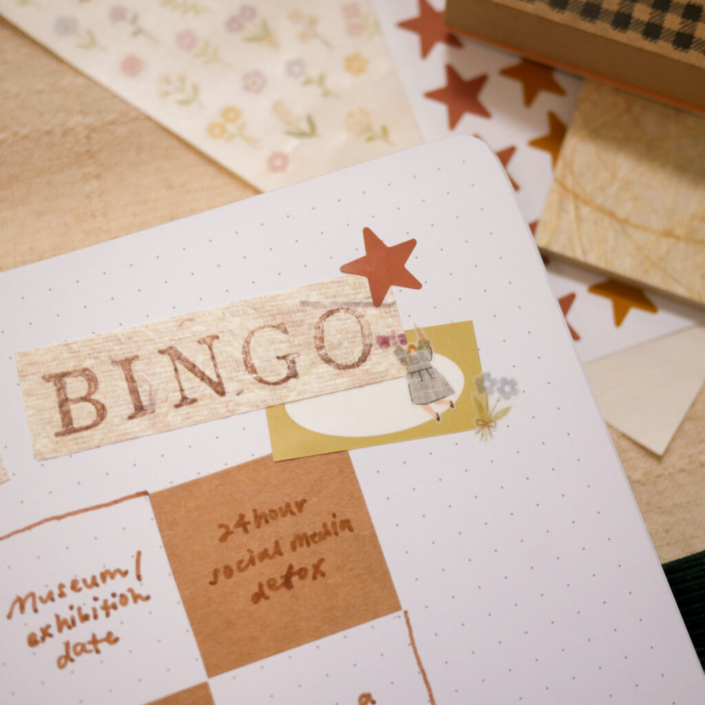 2026 Bullet Journal Setup: Growth Tracker & Bingo