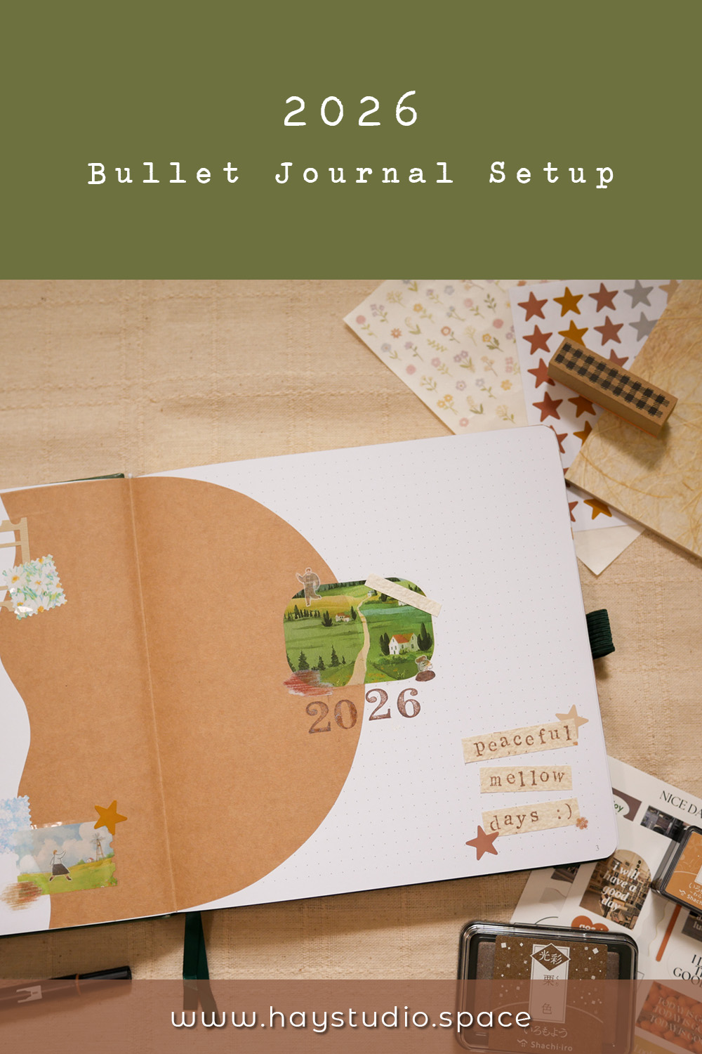 2026 Bullet Journal Setup